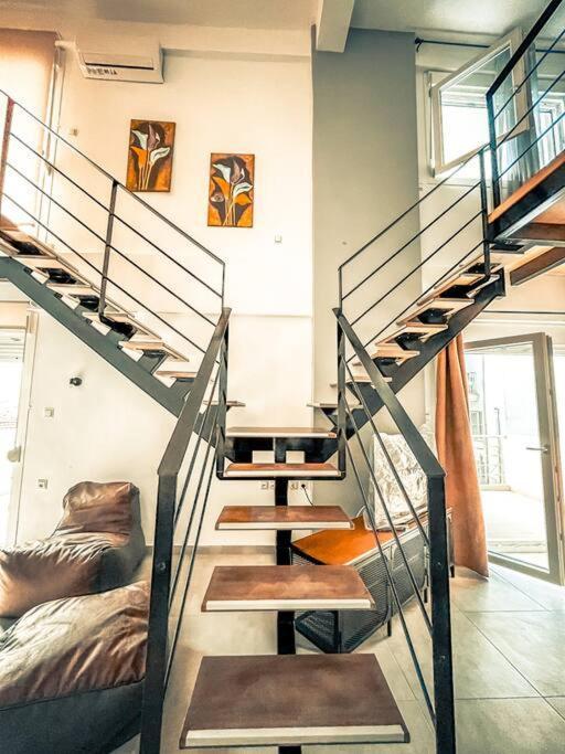 Escala Double Loft 1 & Parking In The City Center Vólos Extérieur photo
